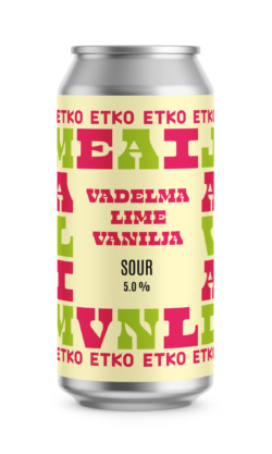 Vadelma Lime Vanilja Sour